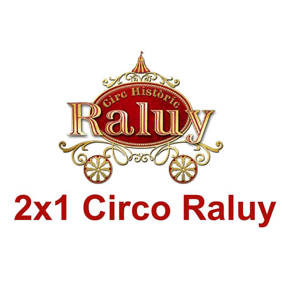 2x1 Circo Raluy. Logo del Raluy