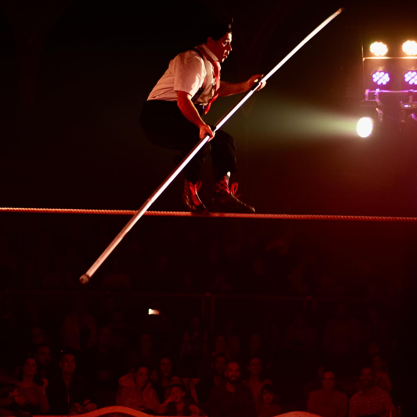 Circo Raluy se despide de Davis Vassallo y Ashley Vargas. Fotos de los artistas.