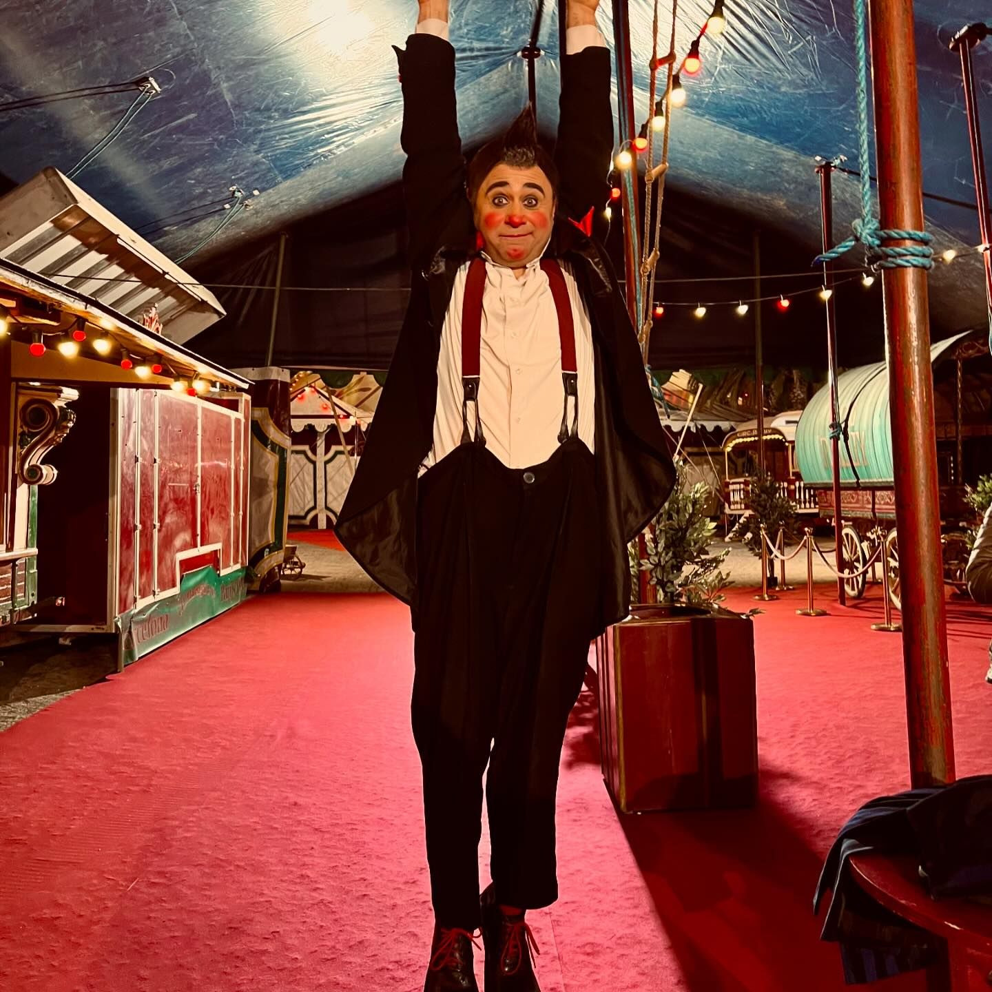 Circo Raluy se despide de Davis Vassallo y Ashley Vargas. Fotos de los artistas.