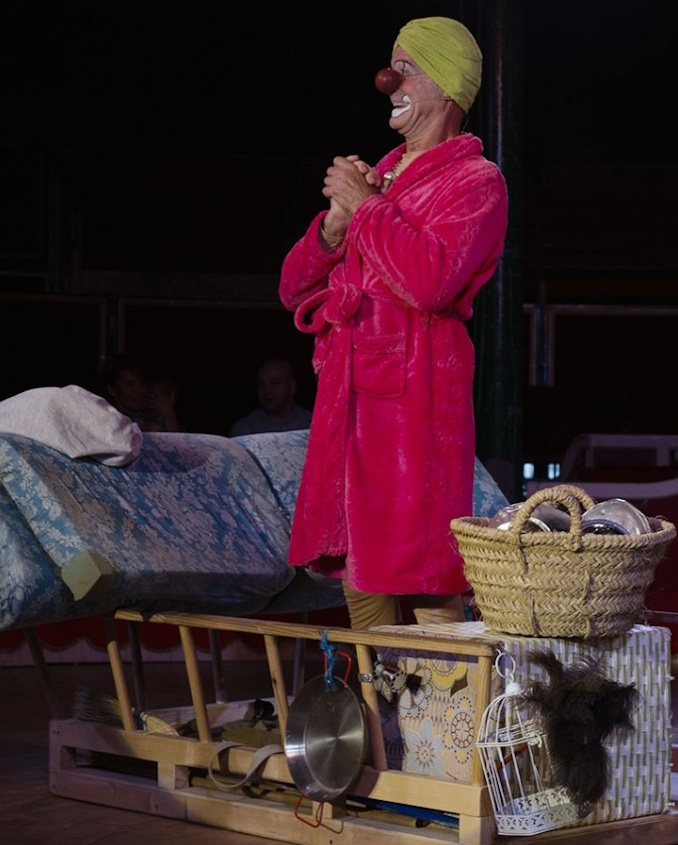 Francis Raluy “Bilin” es clown, artista y miembro de la familia Raluy.