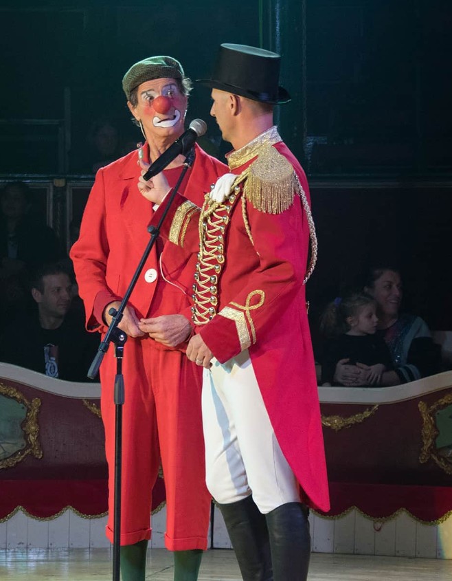 Francis Raluy “Bilin” es clown, artista y hermano de Carlos y Lluís Raluy