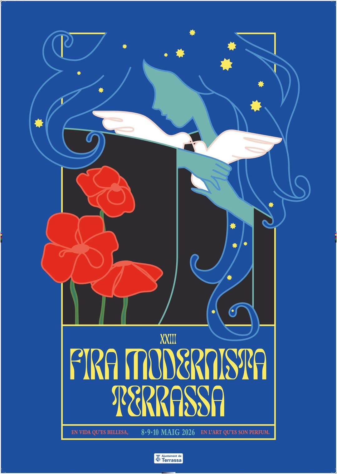 Cartel XXIII Fira modernista de Terrassa 2026