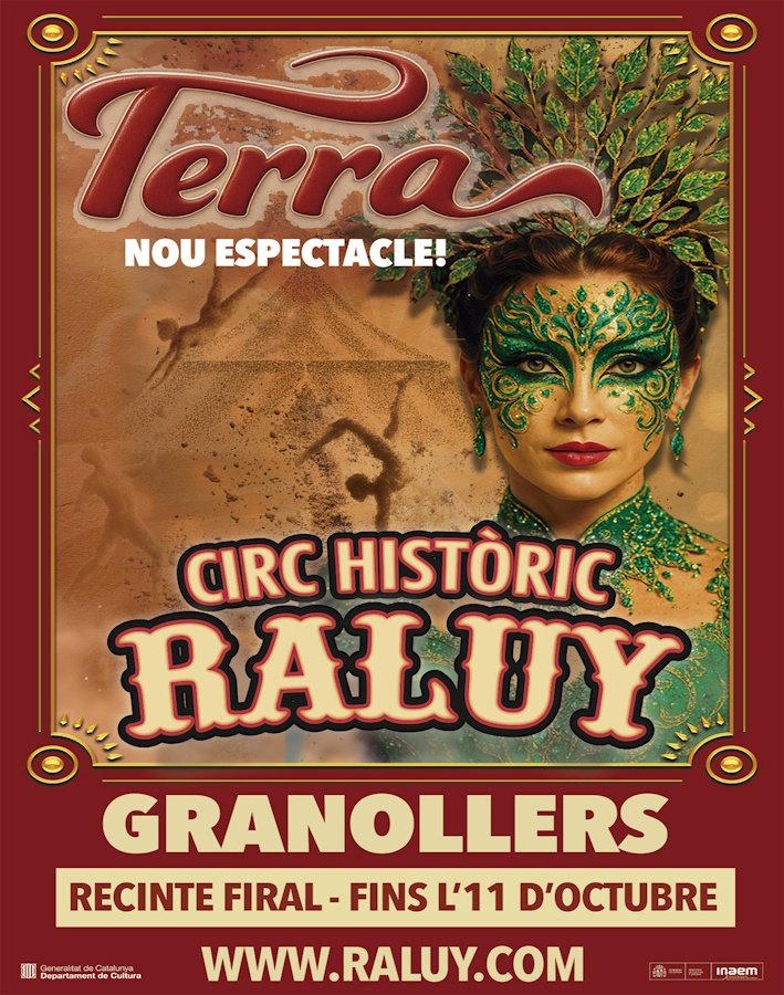 Circo Raluy Histórico en Granollers 2026. Cartel