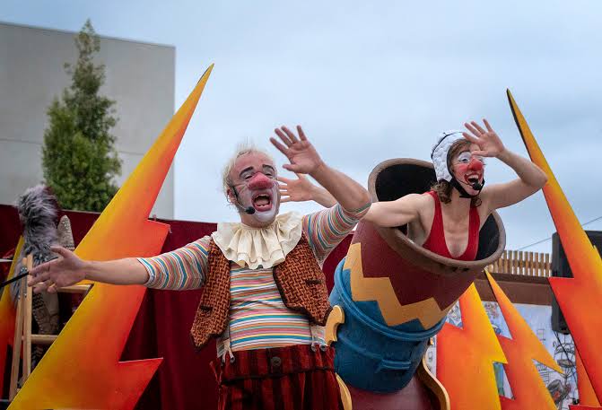 Circo en la calle de la compañía Passabarret