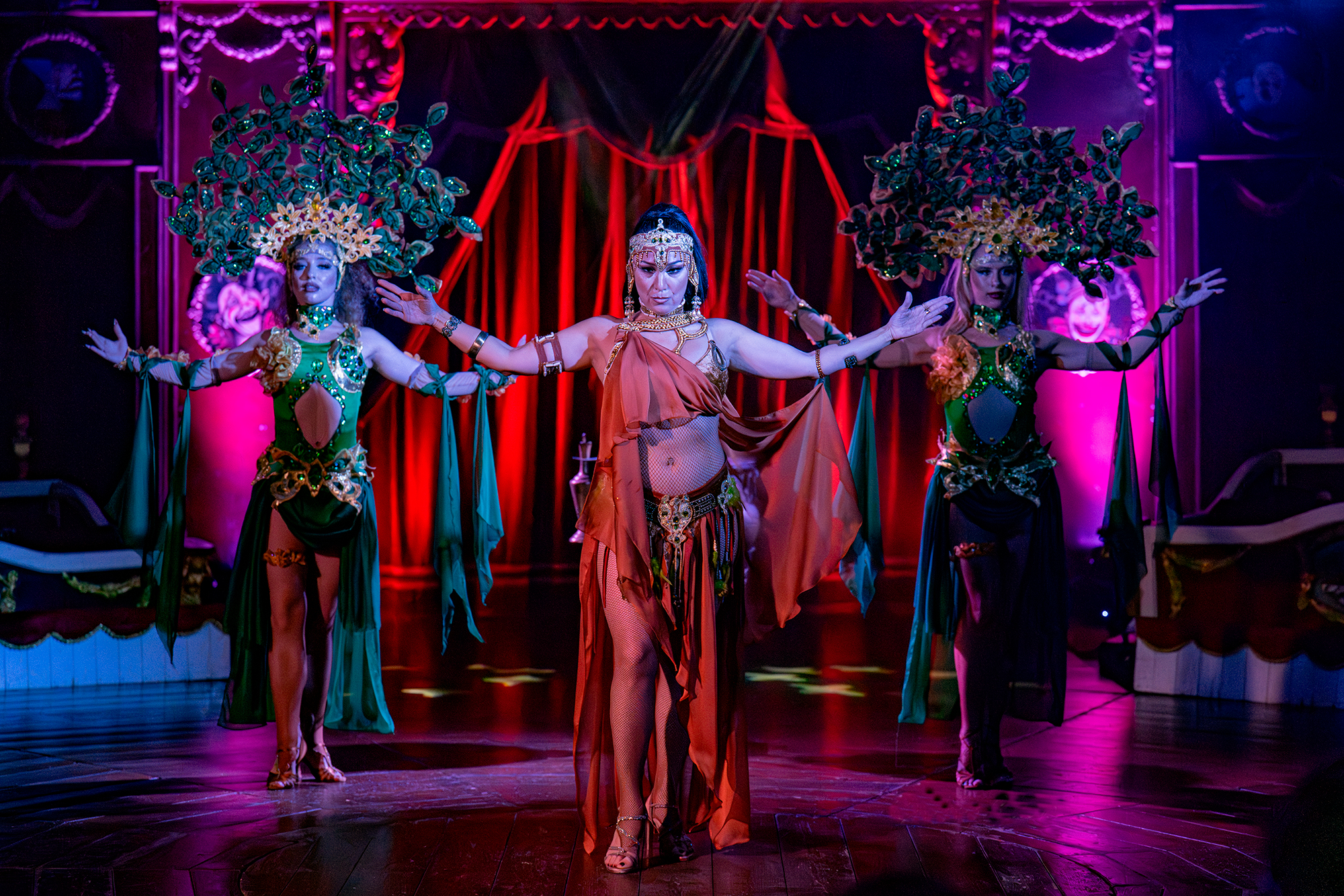 Circo en Roses. Número de baile