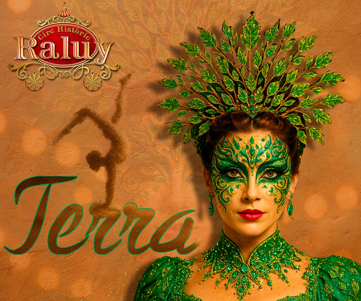 Cartel del espectáculo Terra. Circo en Sabadell