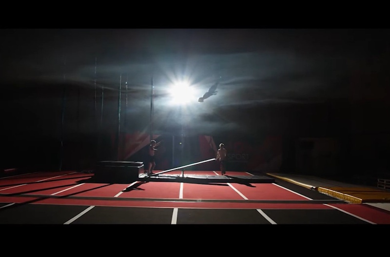 Circo Raluy. Número de teeterboard del Dúo Orlov