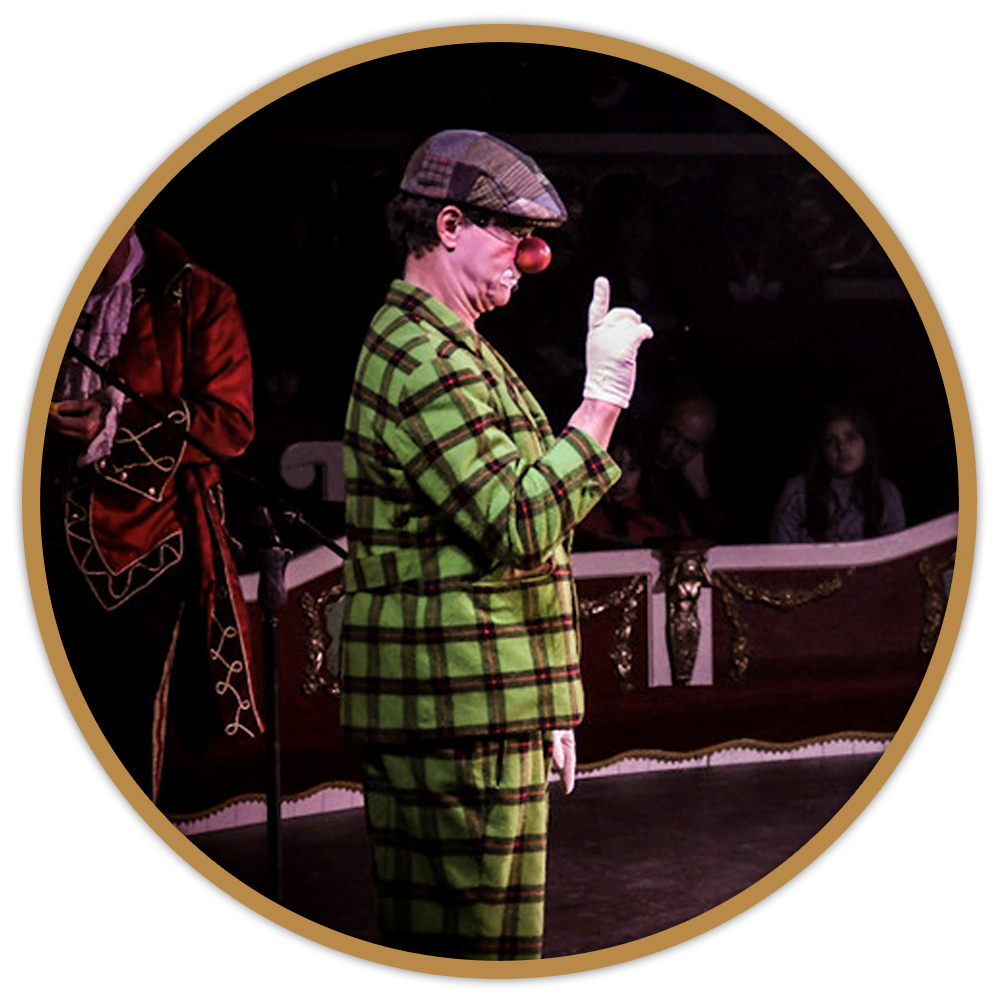 payaso Francis Raluy en Circo Raluy