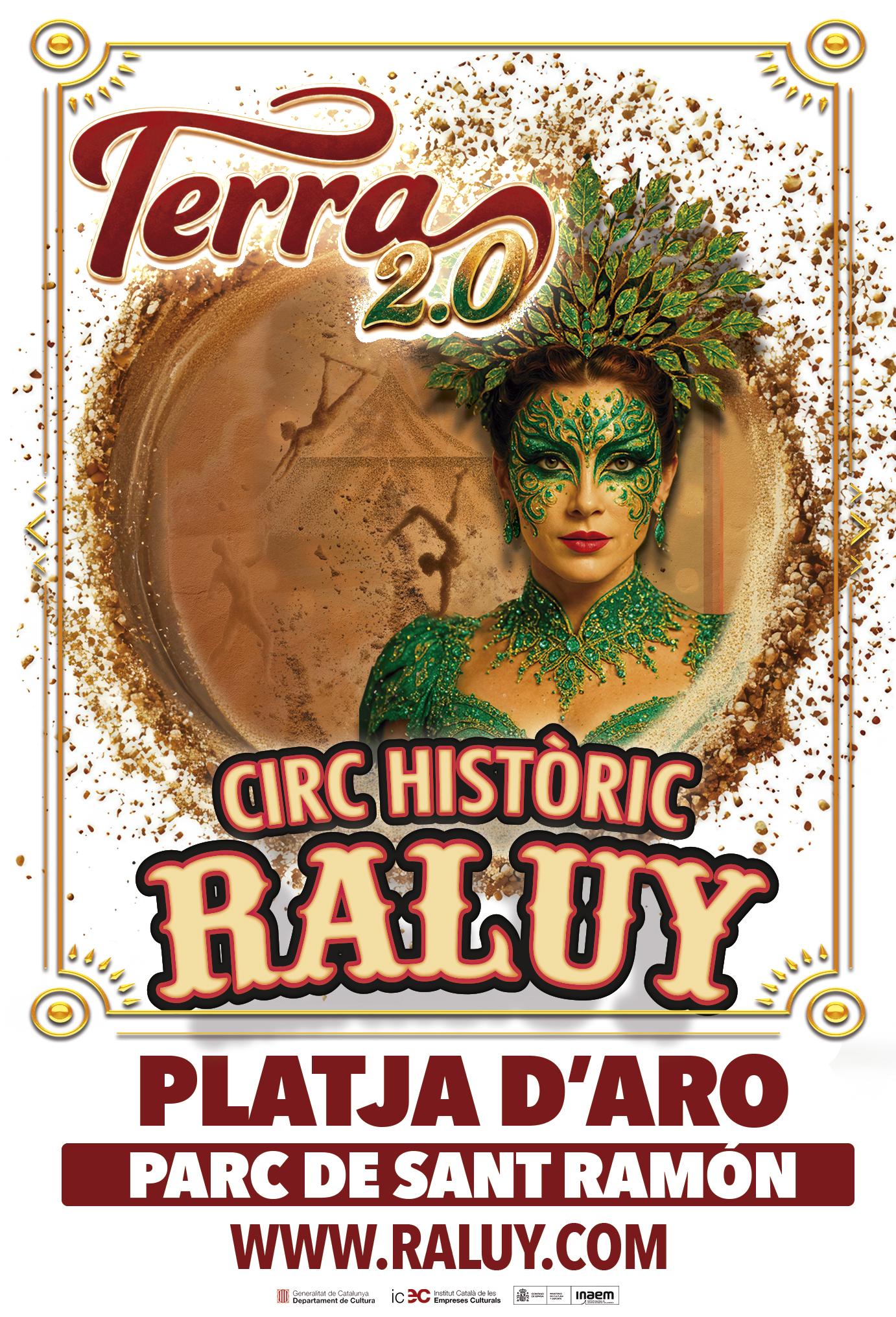 Circo Raluy Histórico en Platja d'Aro verano 2026 con el espectáculo TERRA 2.0