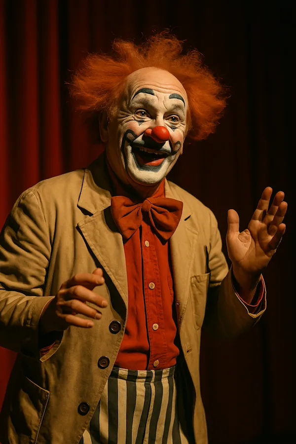 Payasos en el mundo del cine. Payaso actor.