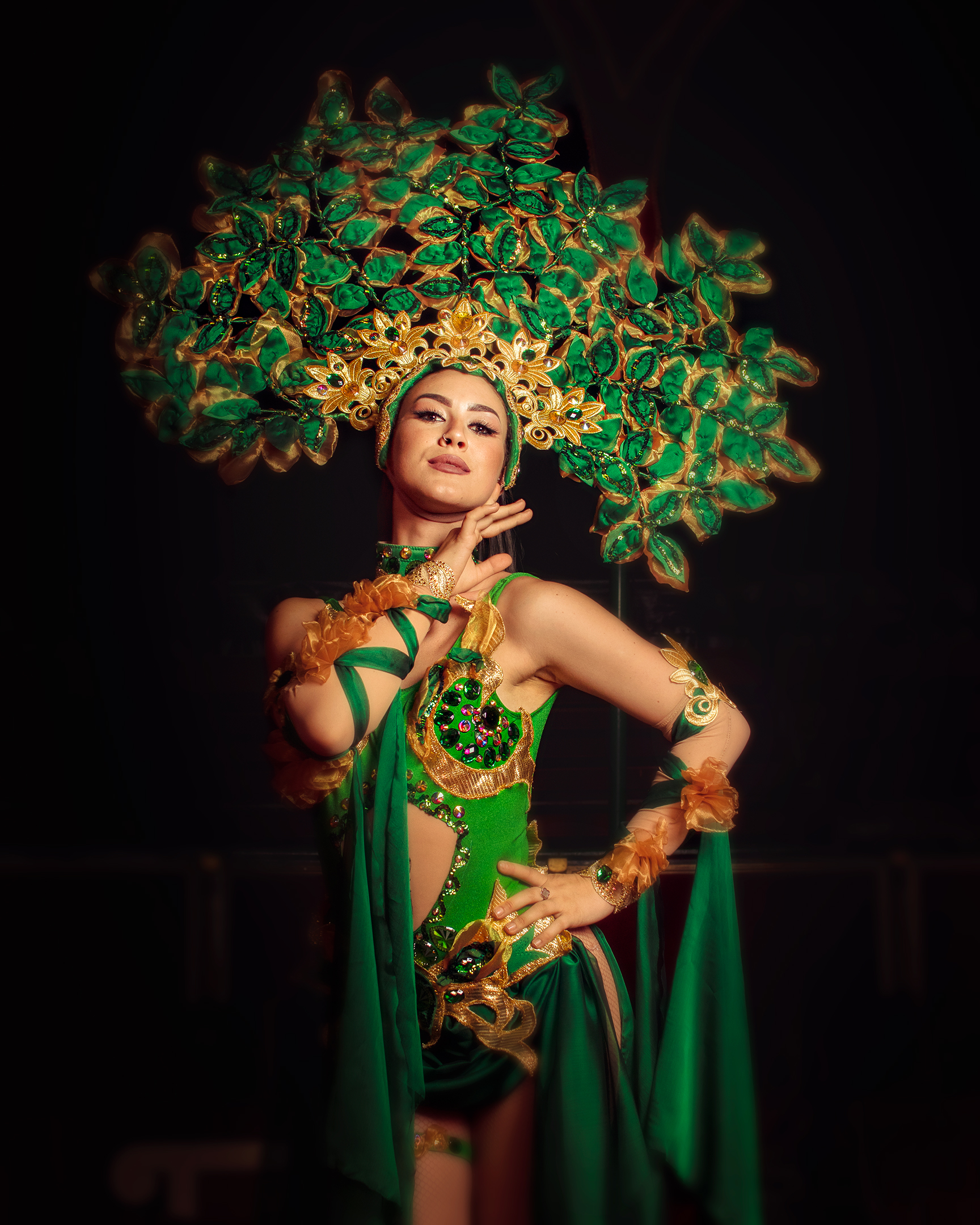 Circo en Girona Artista del Raluy en el espectáculo Terra