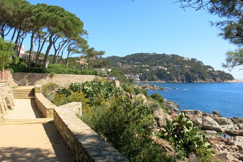 Camí de Ronda entre Calella de Palafrugell y Llafranc, un paseo costero para hacer con niños