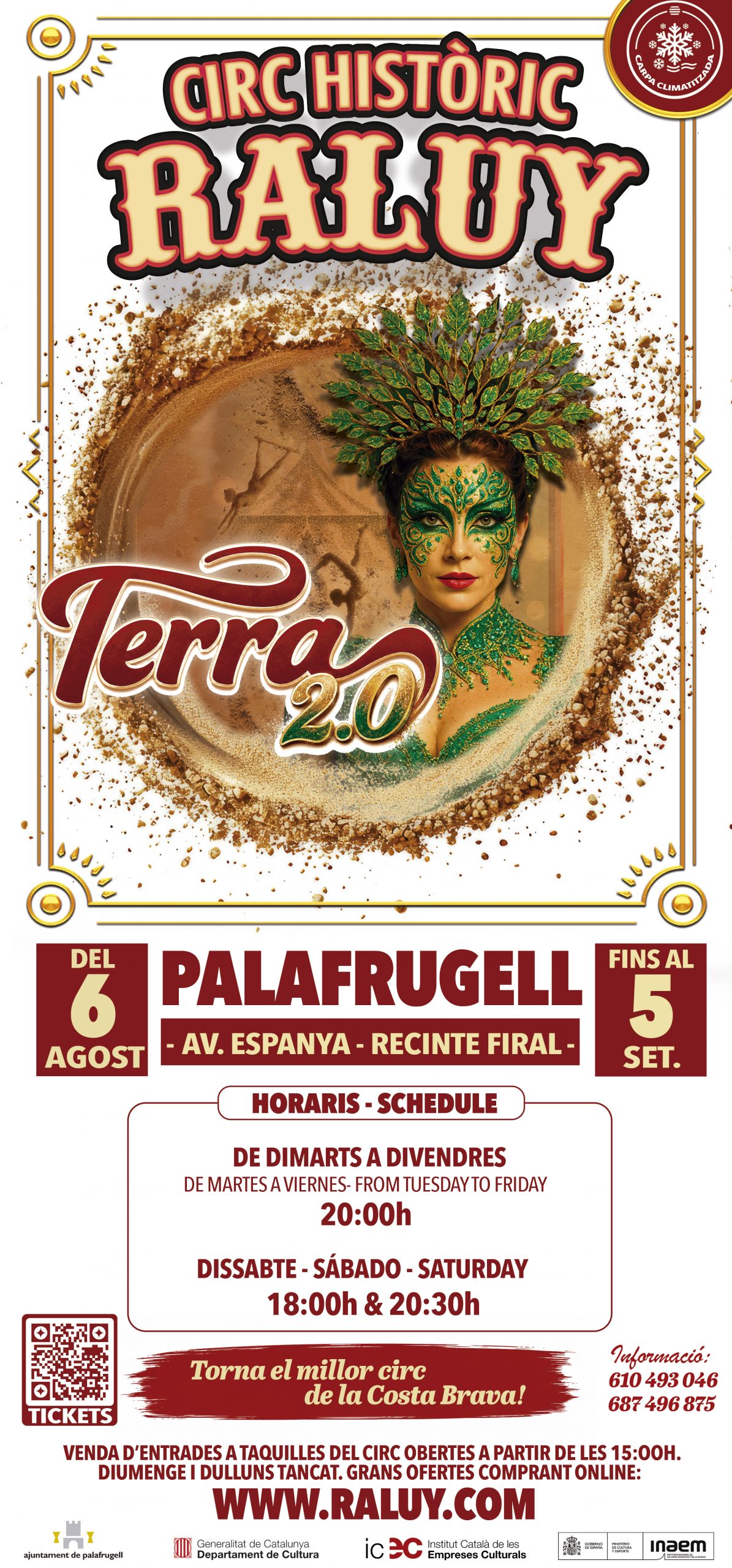 Cartel Circo Raluy Palafrugell