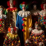 El traje exagerado de los payasos: un viaje a la risa y la tradición del Circo Raluy Histórico