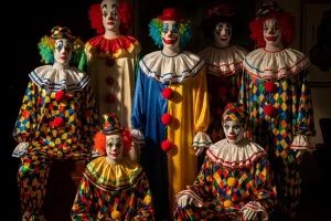 El traje exagerado de los payasos: un viaje a la risa y la tradición del Circo Raluy Histórico